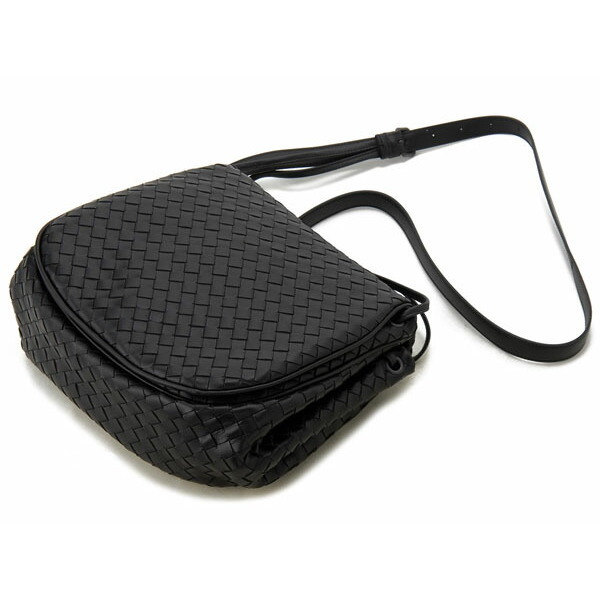 Bottega Veneta Leather Bag Black Shoulder